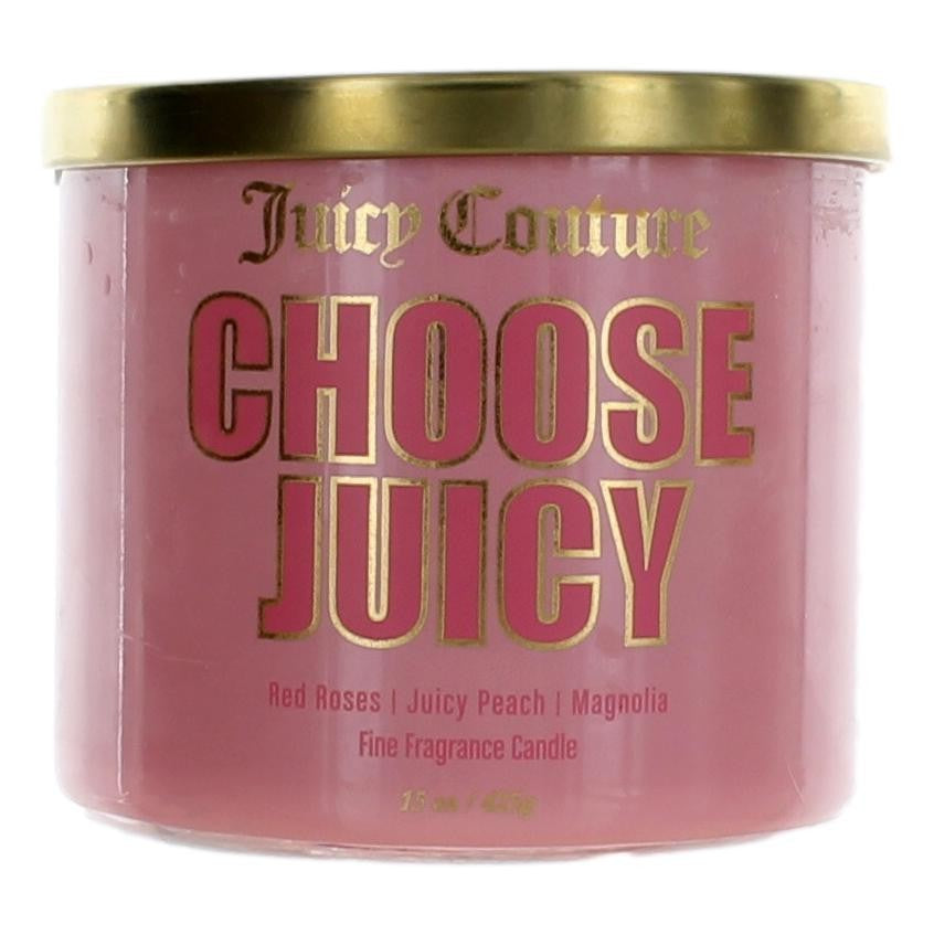 Jar of Juicy Couture 14.5 oz Soy Wax Blend 3 Wick Candle - Choose Juicy